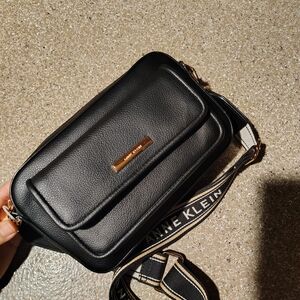 Anne Klein Black Crossbody Bag